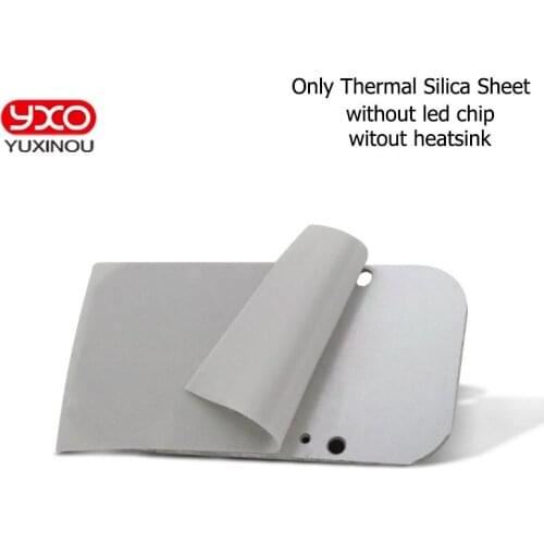 Thermal Pads Conductive Heatsink Thermal Silica Sheet Viscous Adhesive For Chip CPU GPU RAM LED IC cooler led radiator cooling