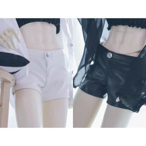 [wamami] 529# PU leather Short Pants Outfit 1/4 MSD 1/3 SD DZ SD17 DZ70 BJD Dollfie