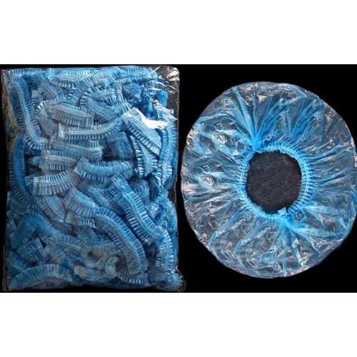 10PCS Shower Cap Sauna Night Hair Cap кепка Shower шапочка для душа Swimming Cap Bath Products Sauna Accessories Bath Dye Hair