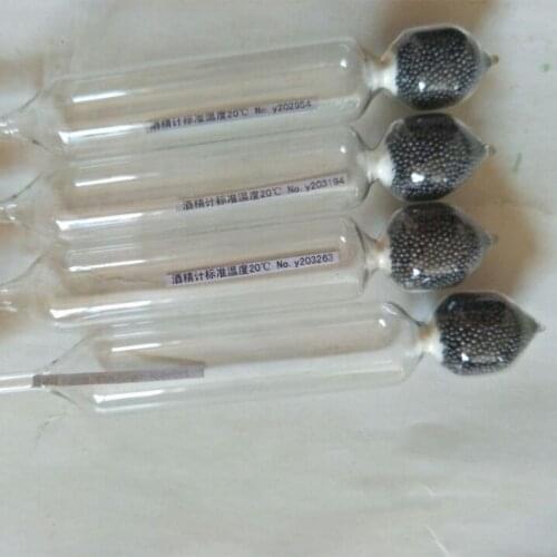 5 Pcs Hydrometer Tester Vintage Tools Alcoholmeter Alcohol Meter Wine Concentration Meter 0-50 hydrometer alcohol Tools