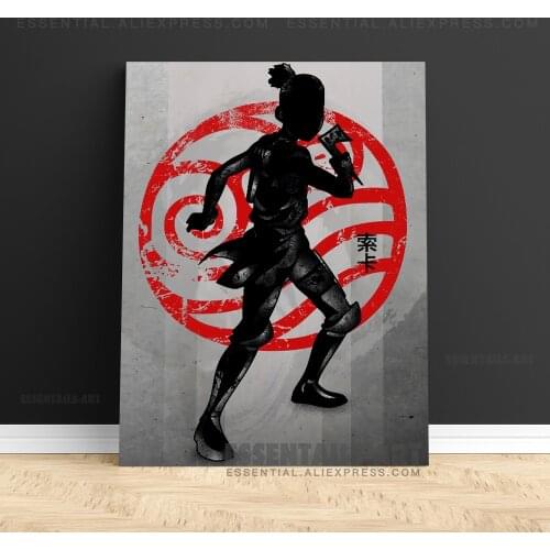 Sokka Anime Poster Canvas Wall Art Painting Decor Pictures Bedroom Study Living Room Home Decoration Prints