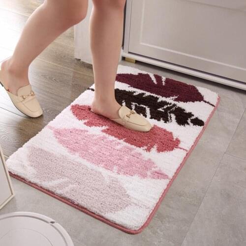 Anti-slip Water Absorption Bathroom Kitchen Carpet Mat Home Decor Accessory Kitchen Carpet Mat