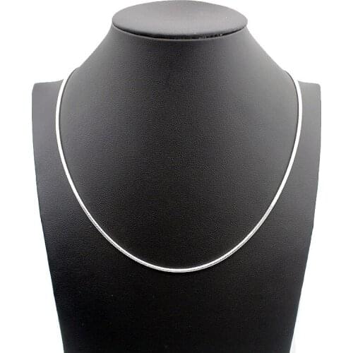 Big Promotion 2mm Snake Chain Necklace Fashion Choker Necklaces HERMOSA Jewelry 16''/18''/20'' SA16