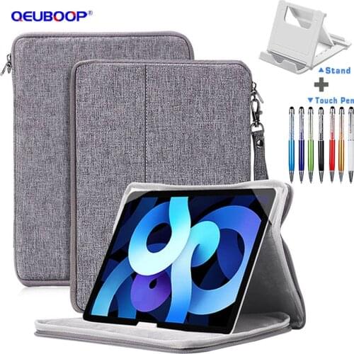 2 in 1 Sleeve Case For iPad Pro 11 10.5 Air 4 3 2 2020 10.9 Stand Tablet Bag Cover For Apple iPad 10.2 9.7 2017 2018 Pouch bag