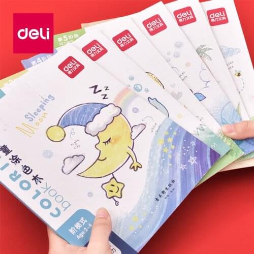Effective childrens drawing book coloring book learn to draw kindergarten painting set coloring painting book coloring book