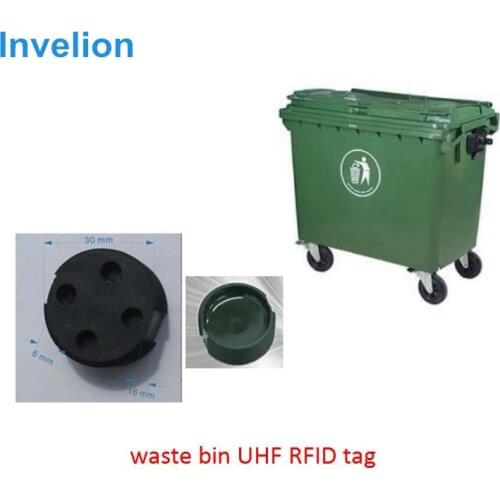 Epc gen 2 rfid tag rubbish bin UHF RFID TAG for waste manage tracking systems / waste container uhf rfid tags iso