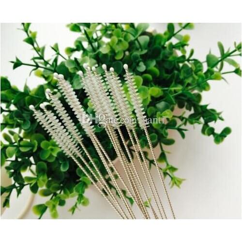Fashion Hot Stainless steel wire cleaning brush straws cleaning brush bottles brush 16cm