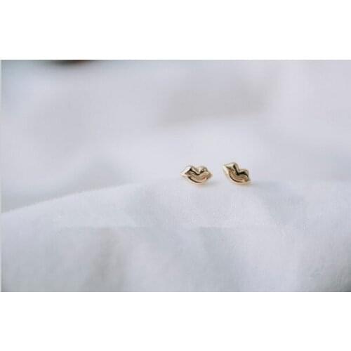 Fashion sexy small lip stud earrings Sexy romantic Stud Earrings 10PCS/lot
