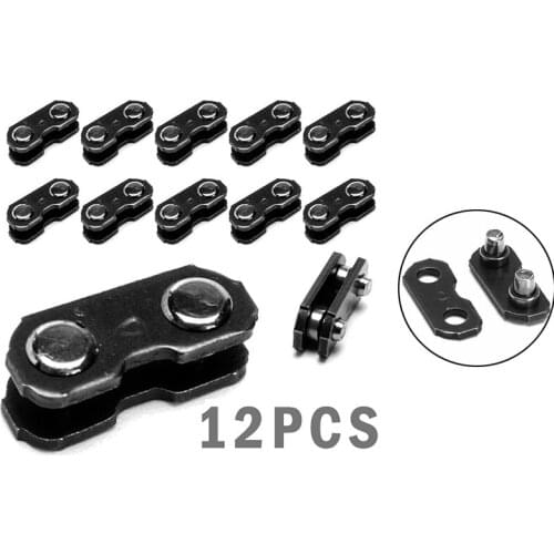 12PCS Replacement 3/8 Metal Chainsaw Chain Links Kit For Oregon Type＃72＃73 Repair Preset Straps 050-058 Repair Tool parts
