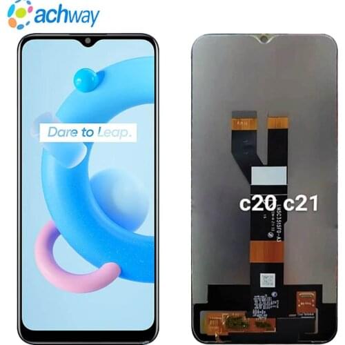 Original 6.5" For Oppo Realme C20 LCD DIsplay Touch Screen Digitizer Panel Assembly Replacement MX3063 For Realme C21 C20 Lcd