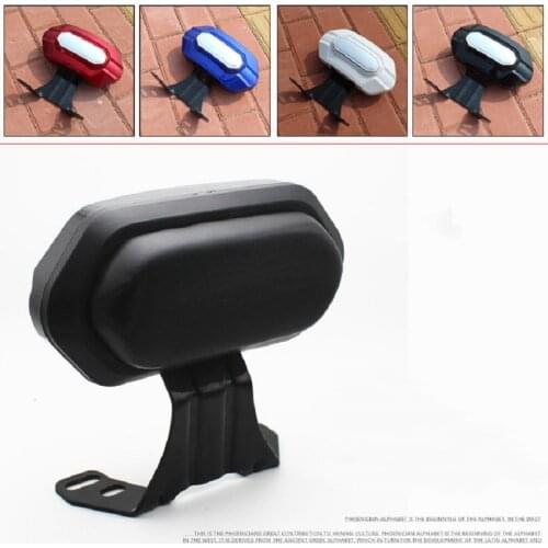 Durable Motorcycle Sissy Bar Rear Passenger Back Rest Backrest Pad Cushion Universal Suitable for Motorcycle