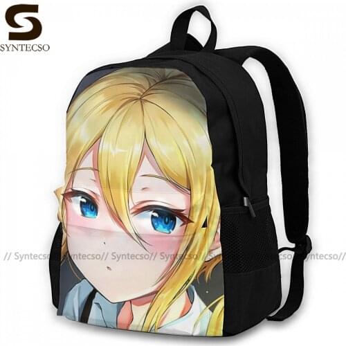 Kaguya Sama Backpacks Elegant Polyester University Backpack Teenage Durable Bags