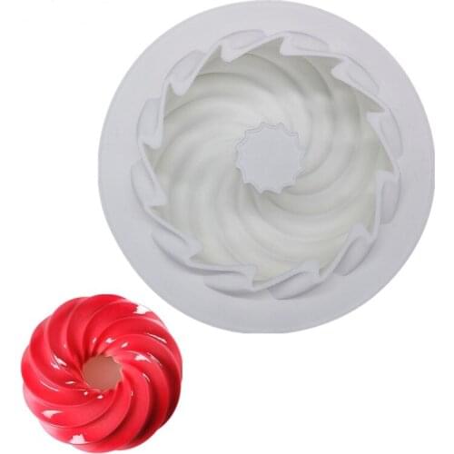 Spiral Shape Silicone Cake Decorating Mold For Baking Mould Dessert Mousse Pastry Cake Mold Pan Bakewar bakvormen