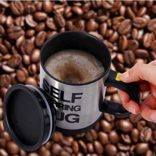 400ml Smart Cup Automatic Self Stirring Mug Coffee Milk Mixing Mug cup Steel Thermal Cup Electric Lazy Double Insulated machine