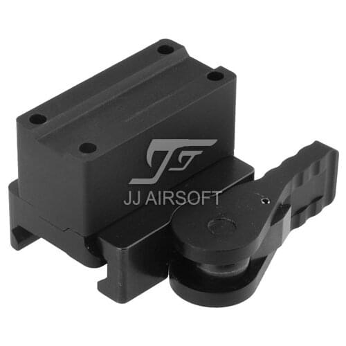 TARGET AD QD Low and High / Riser co-witness height CNC Mount for Trijicon MRO Red Dot (Black/Tan) AD-MRO-10