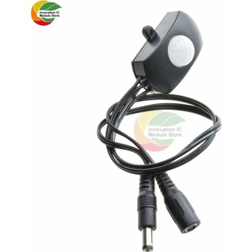 Ziqqucu Mini PIR Infrared Motion Sensor Detector Switch Human Body Sensor Module LED Strip LED Lamp Switch DC 5V -24V