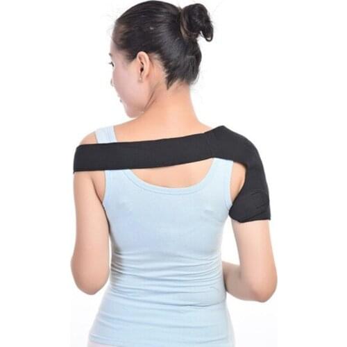 1PCS Left/Right Shoulder Bandage Adjustable Protector Brace Joint Pain Injury Shoulder Support Strap Training Sports Equipment