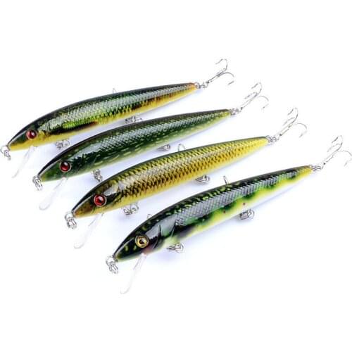 1Pcs Sea Fishing Baits Minnow Lure 13.7g/12cm Artficiali Hard Isca with 6# Hook Diving 0.6m--1.8m for Lake River Fishing