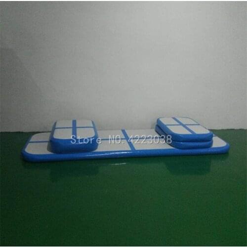 Free Shipping Factory Price cheap Sports Equipment Pink Inflatable Air Track Training Set For Sale With One Pump
