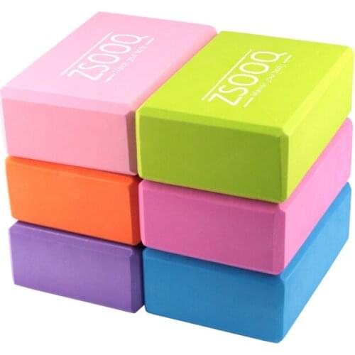 EVA Yoga Block Gym Colorful Foam Block Brick Exercise Fitness Tools Workout Stretching Training Fitness Sets Yoga accessories