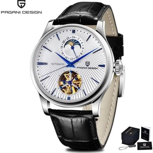 NEW PAGANI Design Top Brand Luxury Men Watches Automatic Watch Men Stainless Steel Waterproof Mechanical Wristwatch reloj hombre