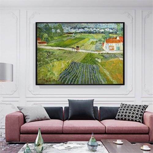 Impressionist Van Gogh Masterpieces Tree Abstract Landscape Art Picture Wall Canvas Painting Home Decoration Wall Art Prints