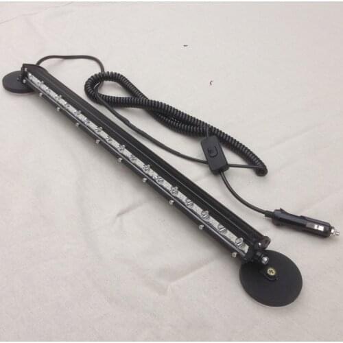 20" 54w Rubber Magnet Led driving light bar Offroad Car truck Led work light 12v-24v Led Spot/Flood headlight for 4x4 ATV SUV