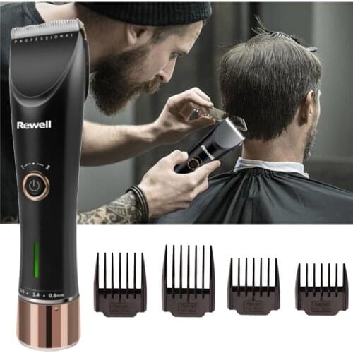 Professional Hair Clipper For Men Barber Salon Electric Hair Trimmer Clippers Ceramic Cutter Shaving Cordless Adult Haircutter