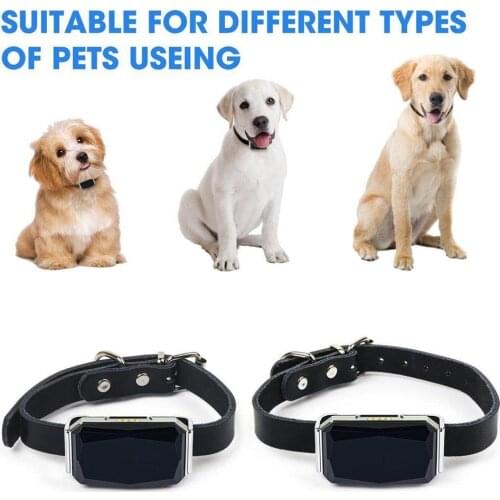 Dogs Pet Mini GPS Tracker Kids Personal Locator Anti-Lost Tracking Device Voice Monitor GSM GPRS Online Free Website APP