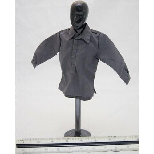 1/6 Scale World War II Generals Officer Soldier Gray Shirt Model for 12"
