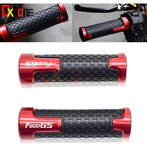 Motorcycle knobs Anti-Skid scooter Handle Grip CNC 22mm Bar Hand Handlebar Grip High quality For BMW F800GS/Adventure 2008-2016