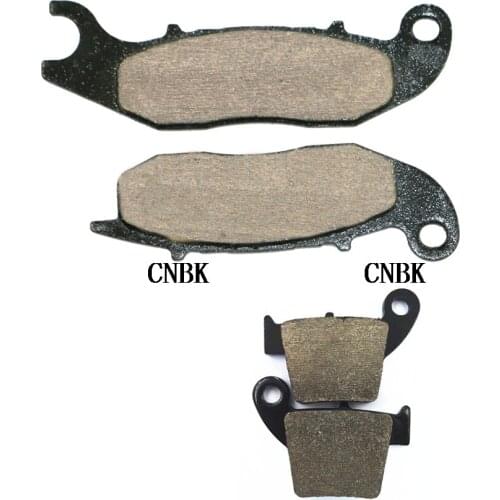 Brake Pads Set for FANTIC TZ 125 CS Caballero Cross SM Motard 300 ES Regolarita Scuderia 11-12 HONDA HM CRE Baja RR CRE125 2011