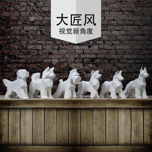 Art Deco Style creative design decorations lucky New Year gifts Limited new puppy other Artisan