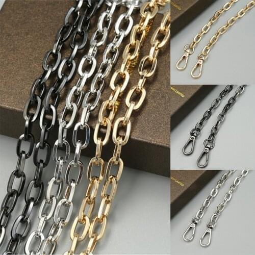 120cm Hot Shoulder Bag Metal Crossbody Purse Strap Handbag Replacement DIY Fashion Smooth Chain