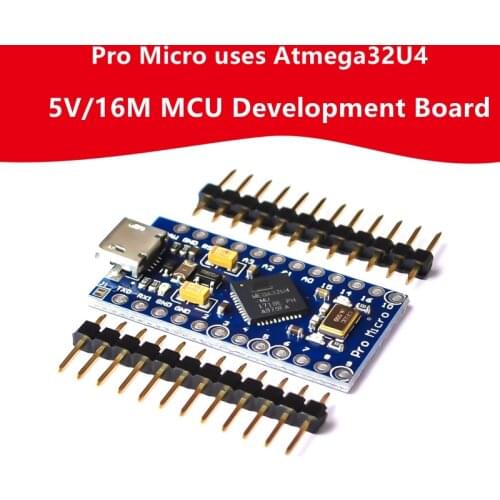 Pro Micro uses Atmega32U4s own USB update program 5V/16M MCU development board