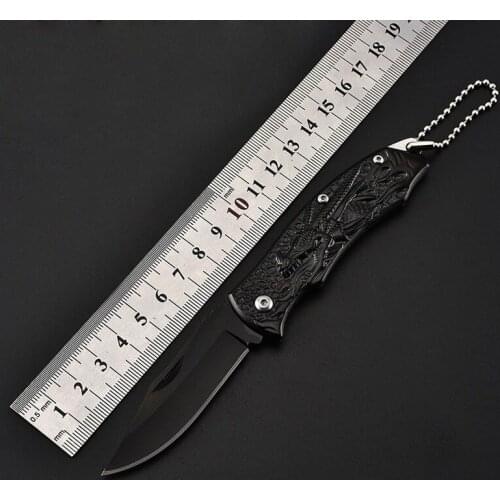 Stainless Steel Folding Knife Outdoor Mini Knife Portable Fruit Knife Survival Tool Cool Edc Accessories Good Gift for Friend