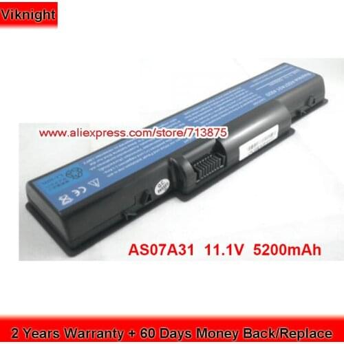 Brand New AS07A31 Battery AS07A71 for Acer Aspire 2930 4235 4310 4520 4530 4720 Laptop 11.1V 5200mAh