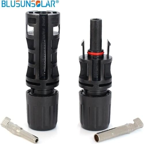 TUV Approved1500V Solar plug10 Pairs of Solar Connectors (Male and Female) For Solar Panels and Photovoltaic Systems LJ0128