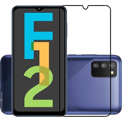 Full Cover Screen Protectors For Samsung Galaxy F12 A72 A52 A32 5G M62 M12 M02 Scratch Proof Protective Film Tempered Glass