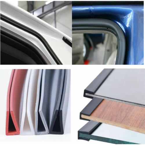 0.5~13mm U Type Universal Car Door Edge Guards Trim Styling Moulding Protection strip Scratch Protector For Car Vehicle