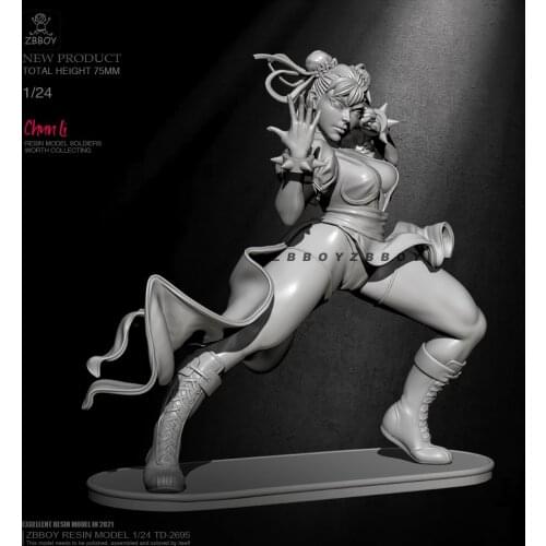 1/24 Resin model kits DIY figure self-assembled TD-2695