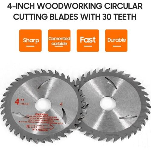 1pcs 4-In Woodworking Circular Cutting Blades Multipurpose Wheel Discs Wood Cutting Blade Electric Circular Saw Cutting Machine