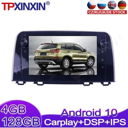 For Honda CRV 2017+ DSP Wireless Carplay Android 10 GPS Car Multimedia Player Headunit Audio Radio Navigtion Tape Recorder IPS
