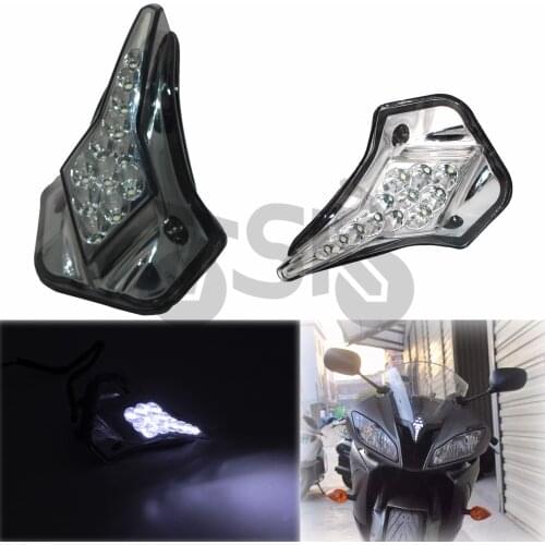 Refit For YAMAHA R6 2008 2009 2010 2011 2012 Headlight Headlamp Fog Lamp Front Head Light LED