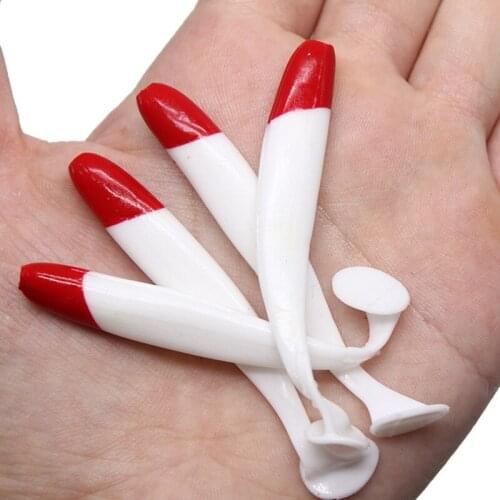 Soft Rubber Bait Fishing Lure Jig 5cm 7cm T-tail Wobbler Soft Worm Carp Bass Fishing Artificial Bait Tackle Silicone Swimbait