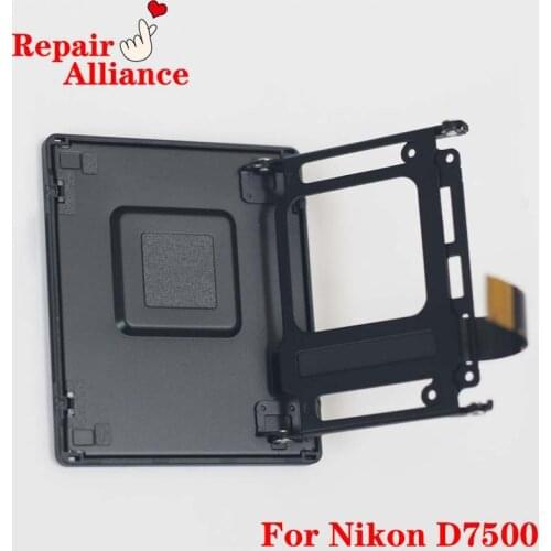 New LCD Display Screen with Protector Cover Frame LCD Flex Cable FPC Repair Part For Nikon D7500 SLR