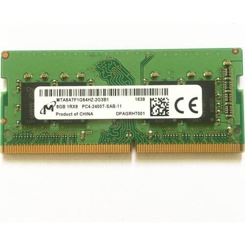 Laptop ram ddr4 8gb 2400 memory 2400mhz Micron 8GB 1RX8 PC4-2400T DDR4 8GB 2400MHZ Notebook memory DDR4 RAM