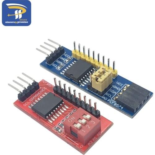 PCF8574 PCF8574T I/O For I2C IIC Port Interface Support Cascading Extended Module For Arduino Expansion Board High Low Level