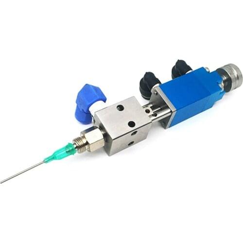 Pneumatic Double-acting Needle-off (Tip-seal) Dispensing Valve DV100 with screw tuner