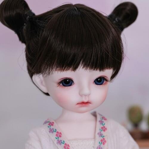 Full Set 1/6 BJD Doll Lovely Cute Luby Doll For With Glasss Eyes Baby Girl Birthday Christmas New Year Gift